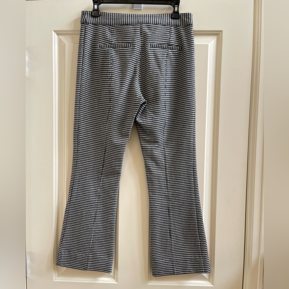 DEREK LAM 10 CROSBY Flare Leg Crop Trousers - Picture 4 of 8